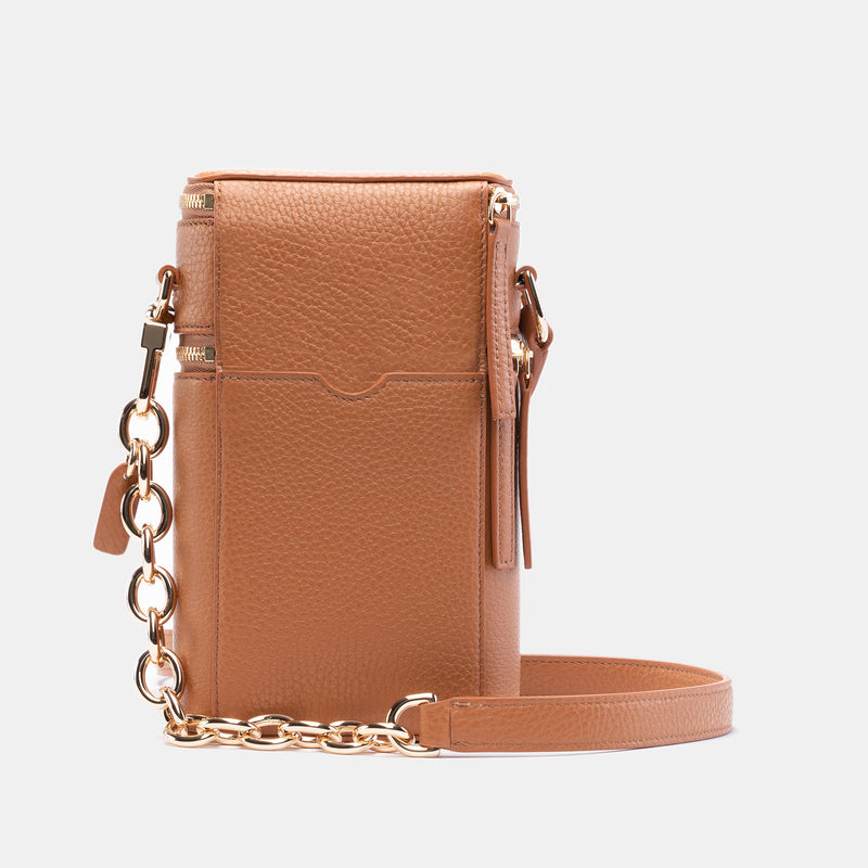 Italian Leather Phone Crossbody